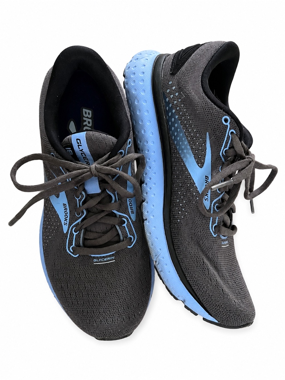 Brooks Womans Glycerin 18 Running Shoes in Black